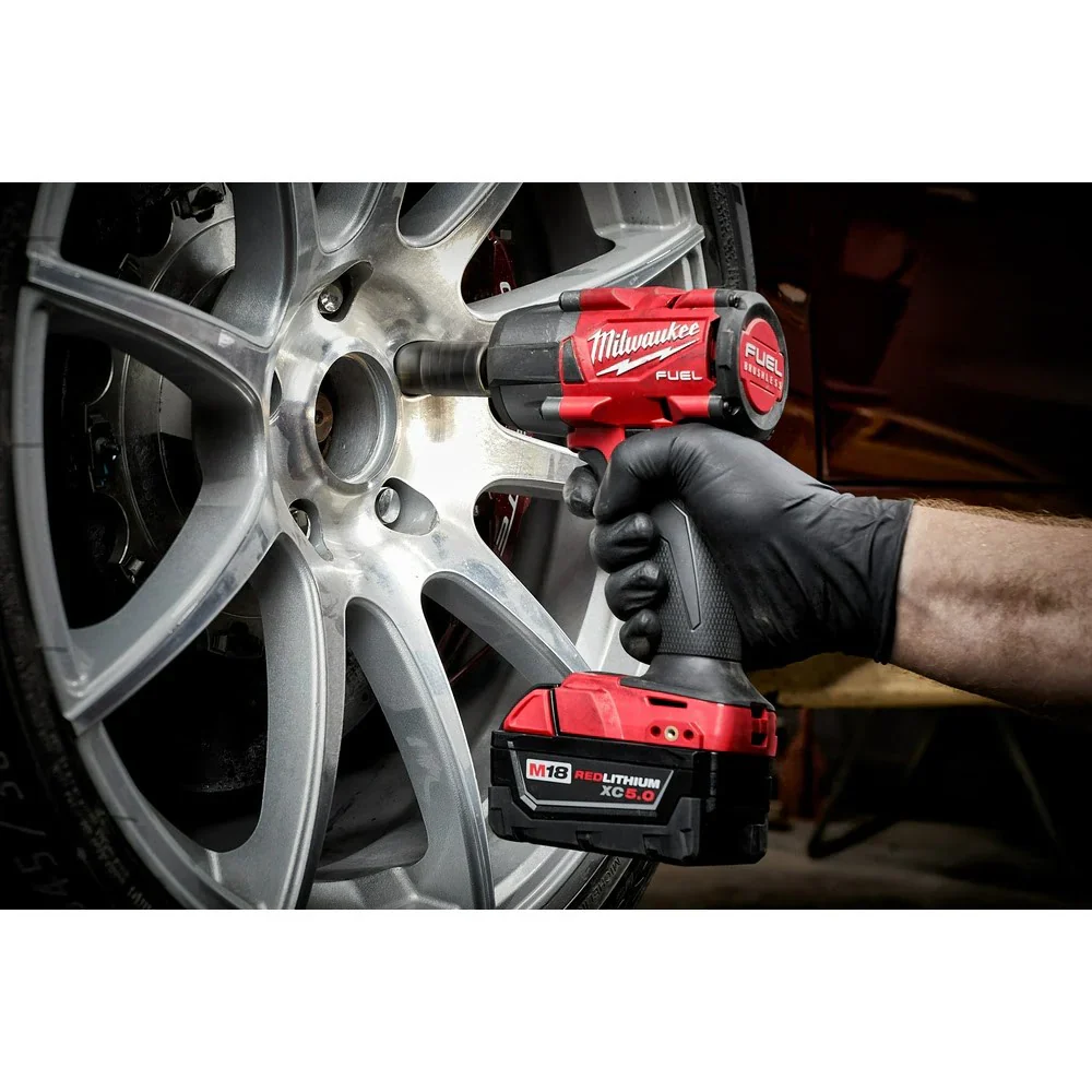 M18 FUEL 1/2" Mid-Torque Impact Wrench w/ Pin Detent (Tool Only) - Image 9