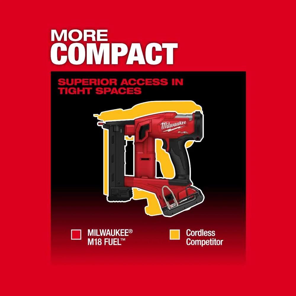 Milwaukee 2749-20 M18 FUEL 18GA 1/4" NARROW CROWN STAPLER- TOOL ONLY - Image 10