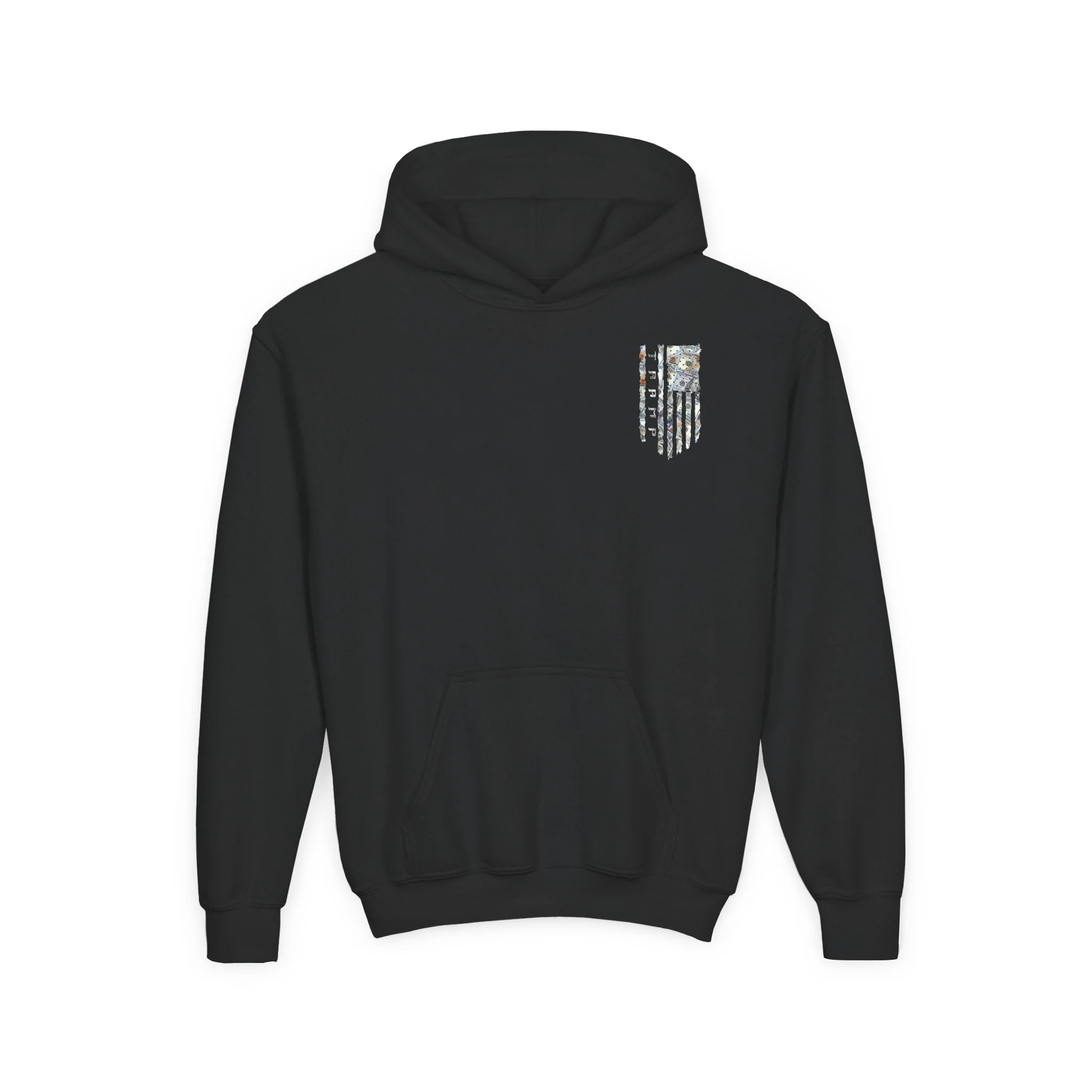 Money Flags Youth Hoodie - Image 3