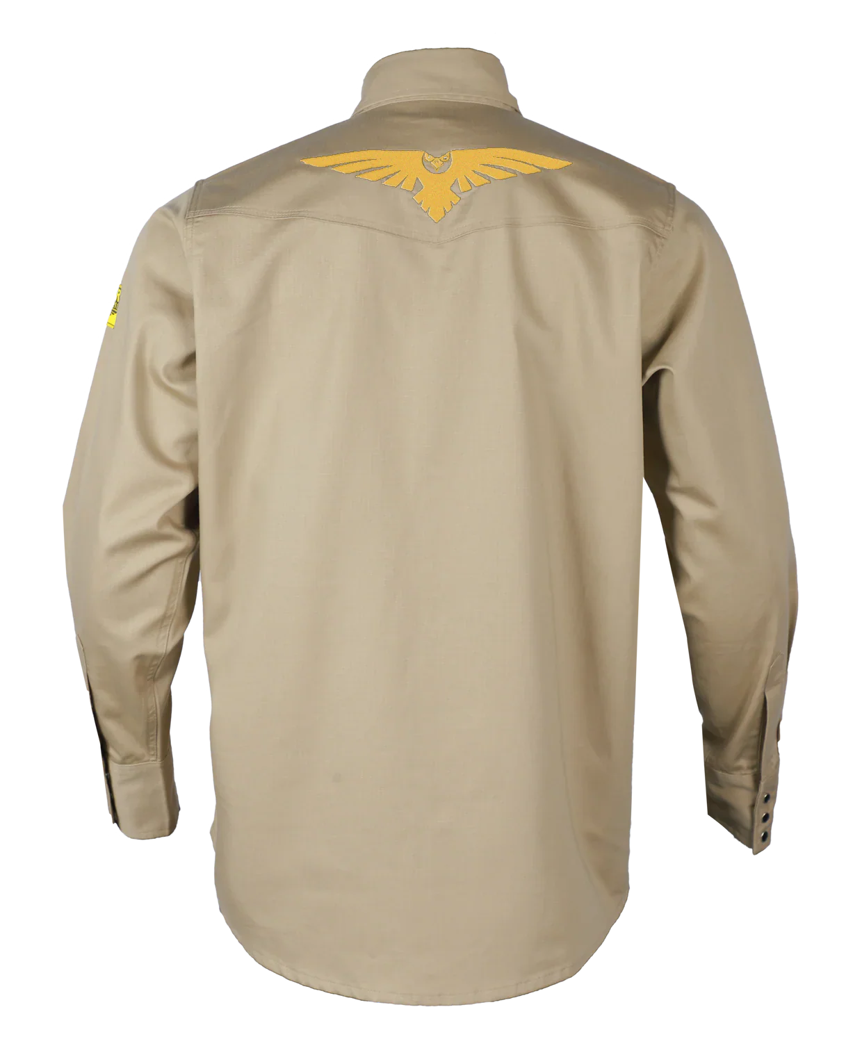 NKE FR GOLDEN EAGLE CREST WORK SNAP SHIRT - KHAKI - Image 2