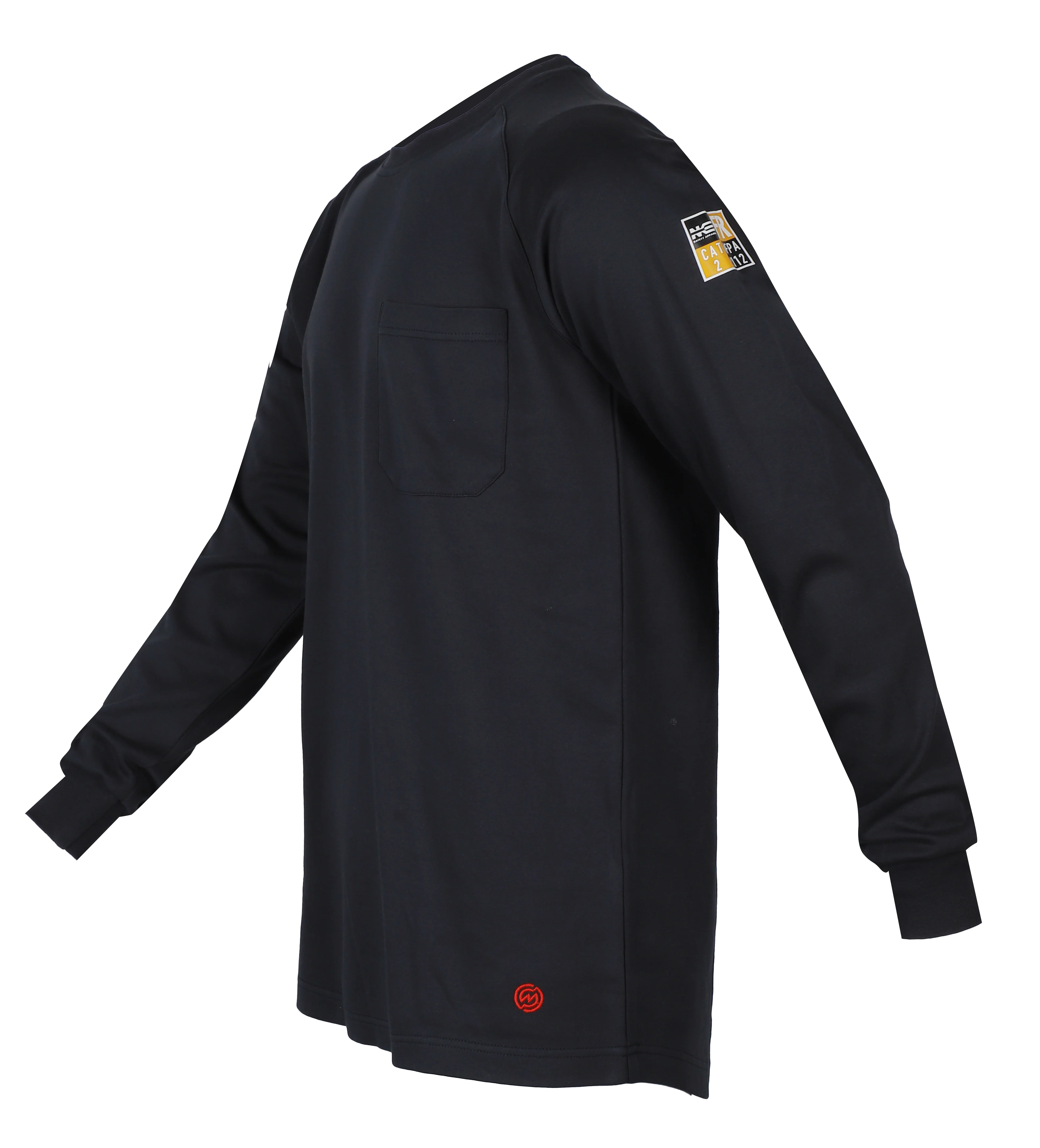 NKE FR LONG SLEEVE T-SHIRT - NAVY - Image 3