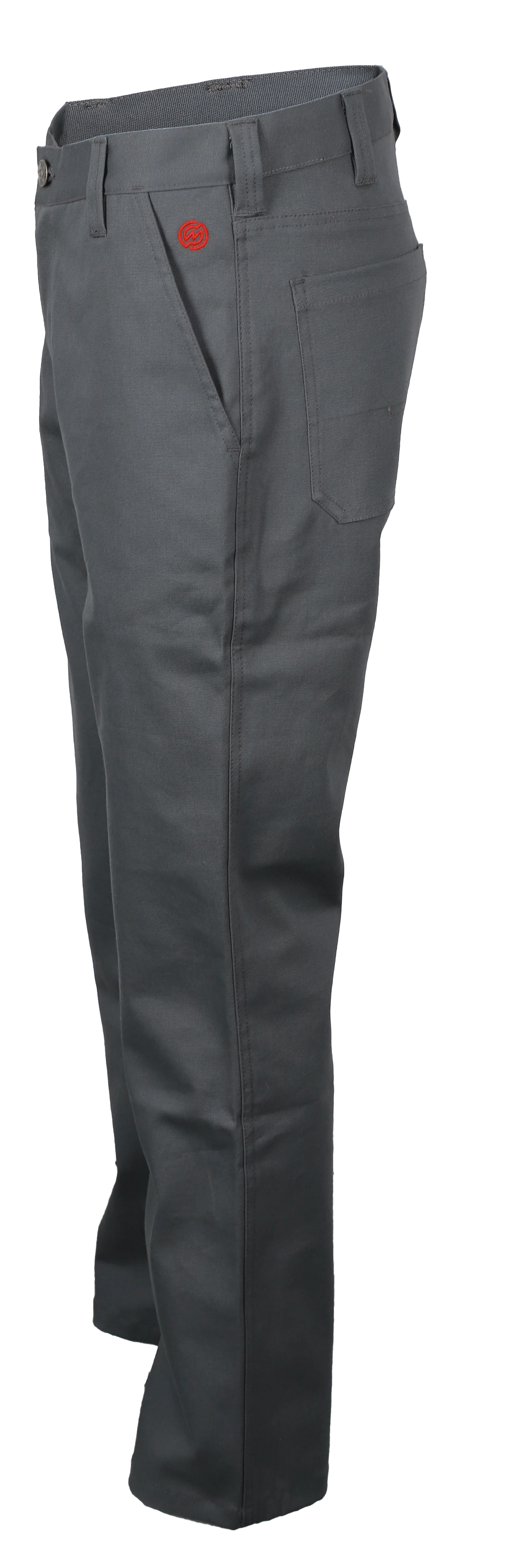 NKE SAFETY APPAREL FR FLEX CANVAS STRETCH WORK PANTS - GREY - Image 3