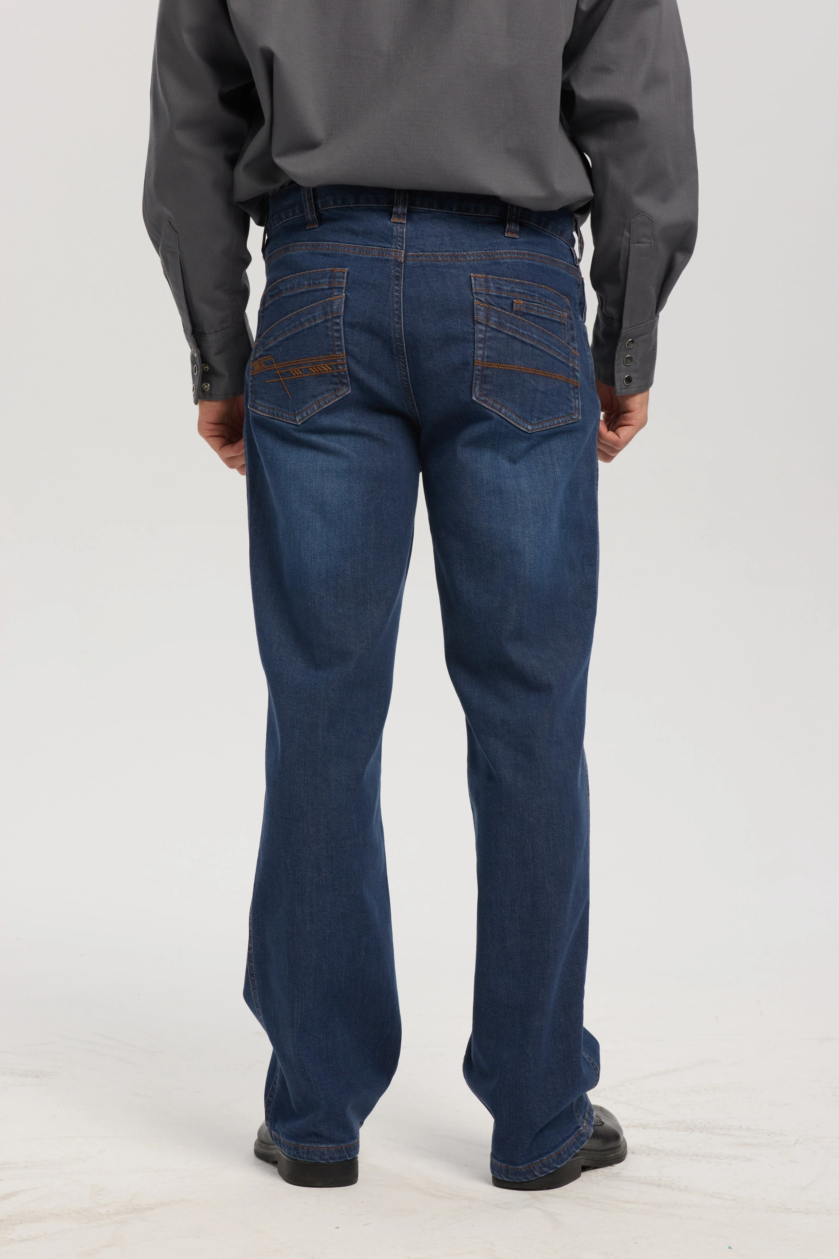 NKE SAFETY APPAREL FR STRETCH FASHION DENIM JEANS - Image 5