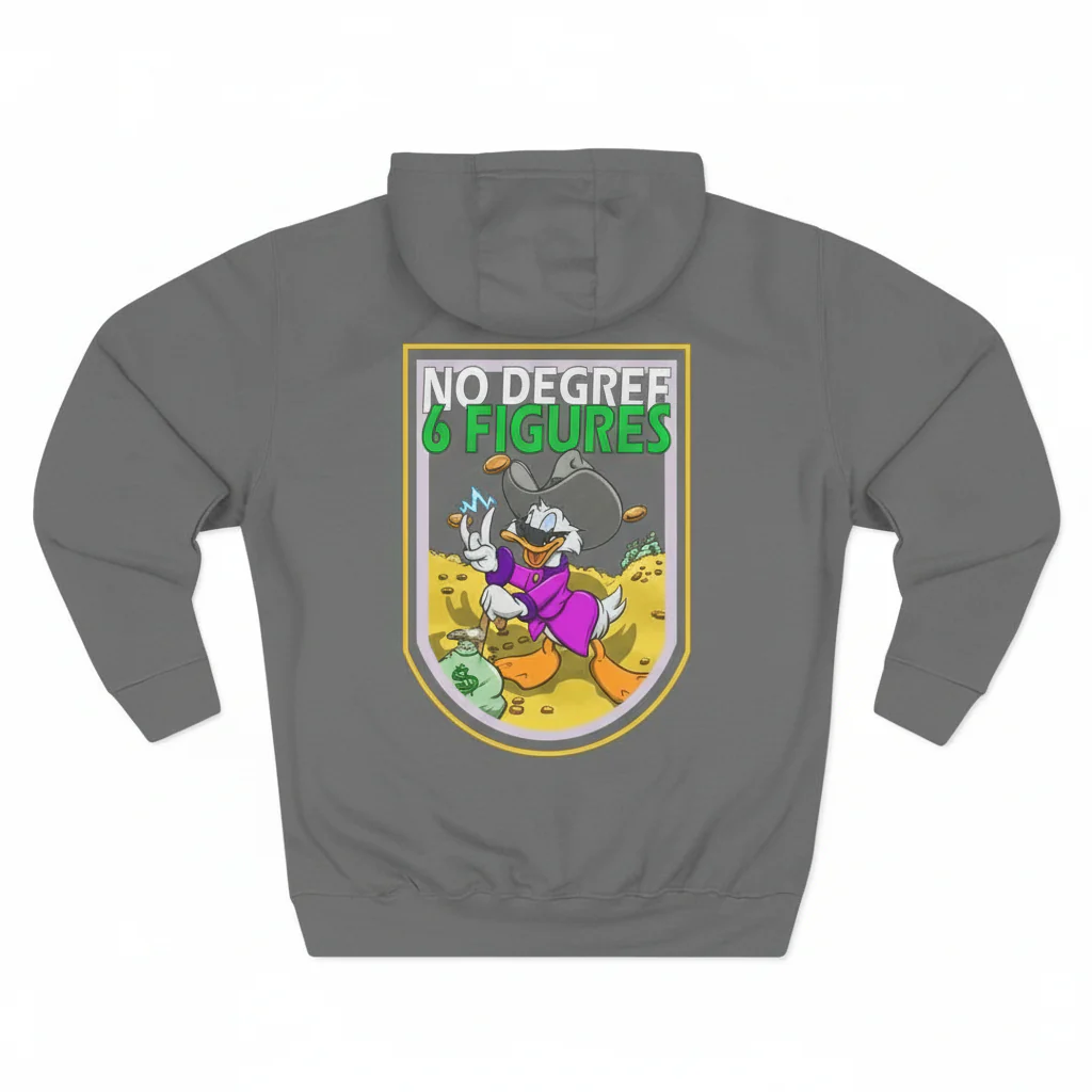 No Degree Duck Hoodie - Image 13