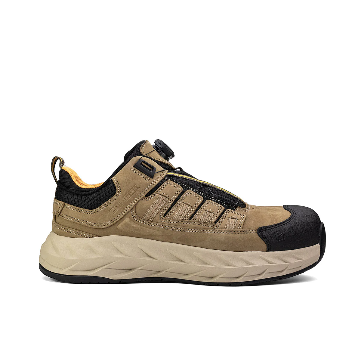 Pro Safety Low Composite Toe Work Shoe – Tan - Image 6