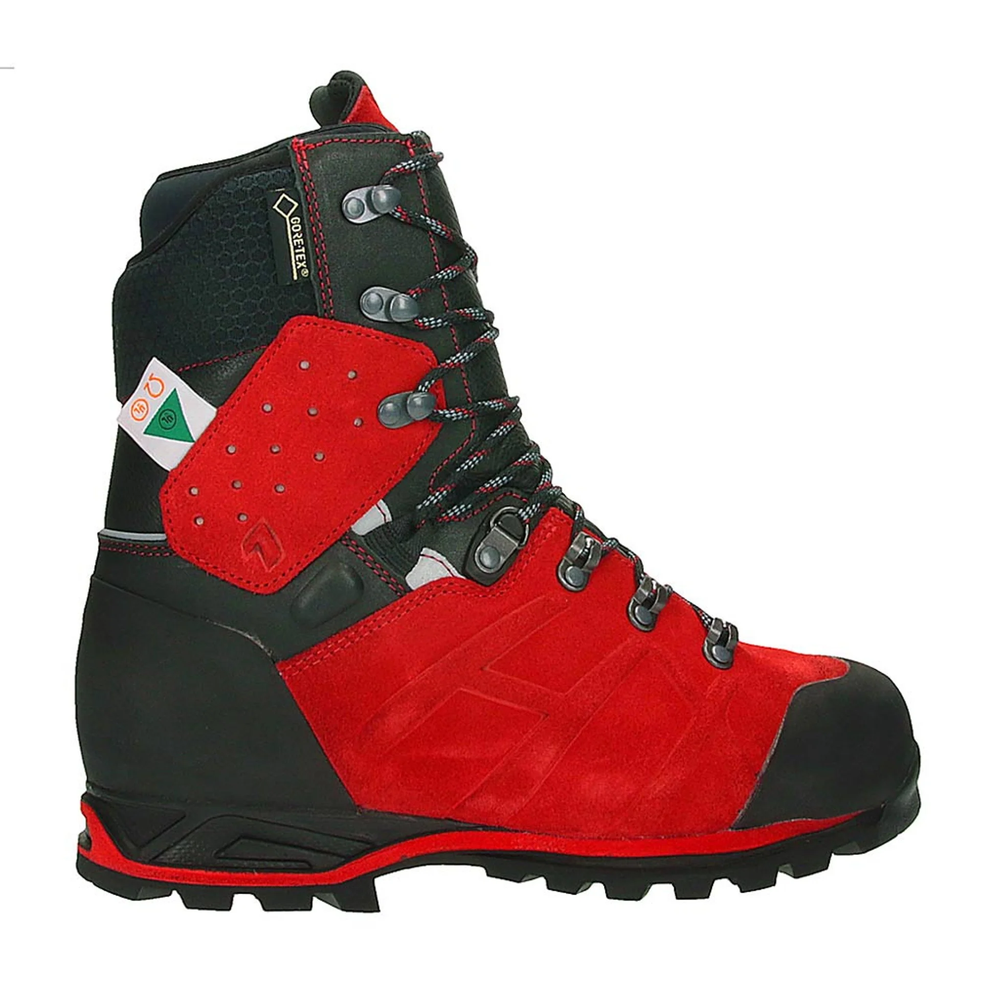 Protector Ultra Chainsaw Protection Boots Signal Red - Image 3