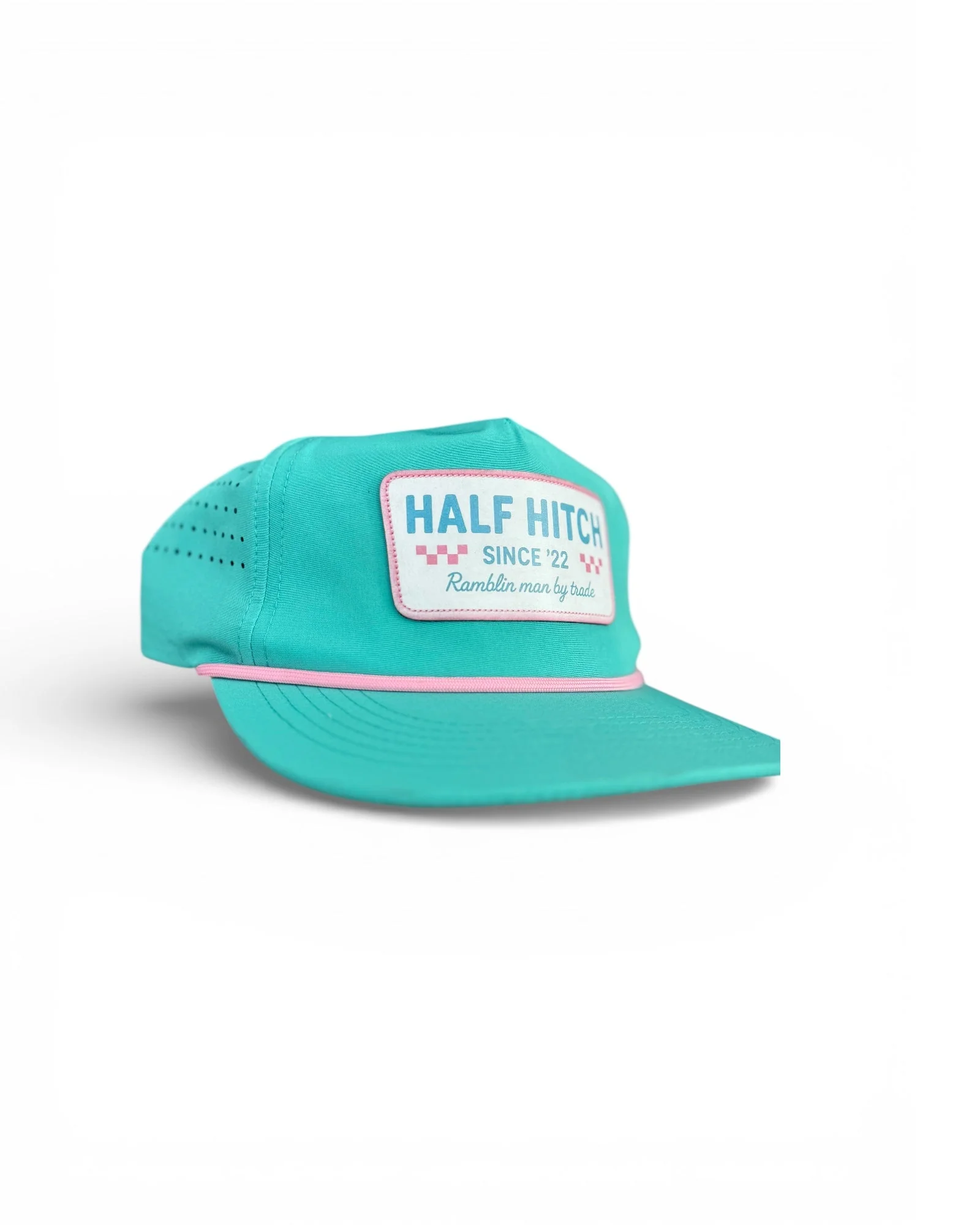 Sea & Pink Vintage Logo Hat - Image 2