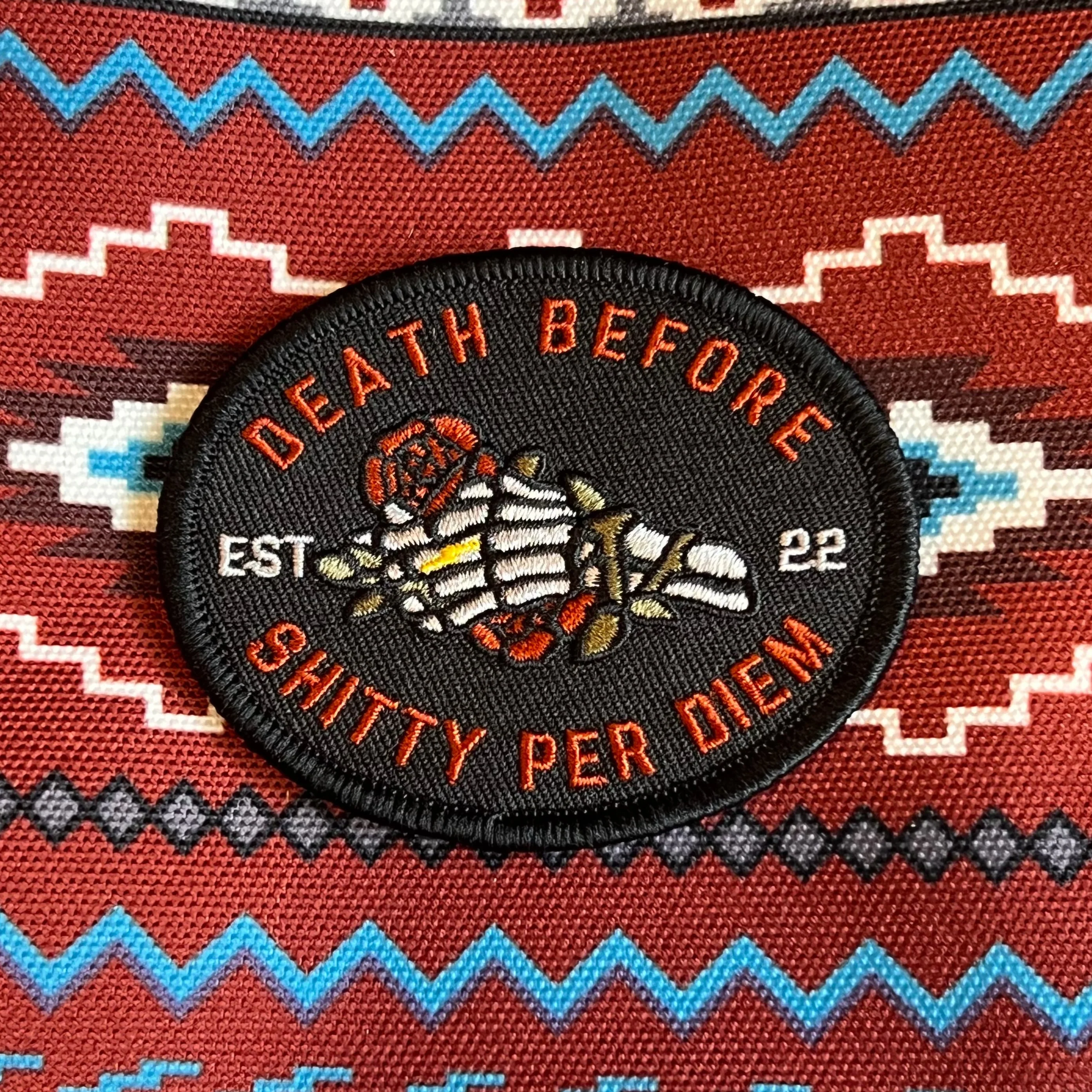 Shitty Per Diem Velcro Patch - Image 3