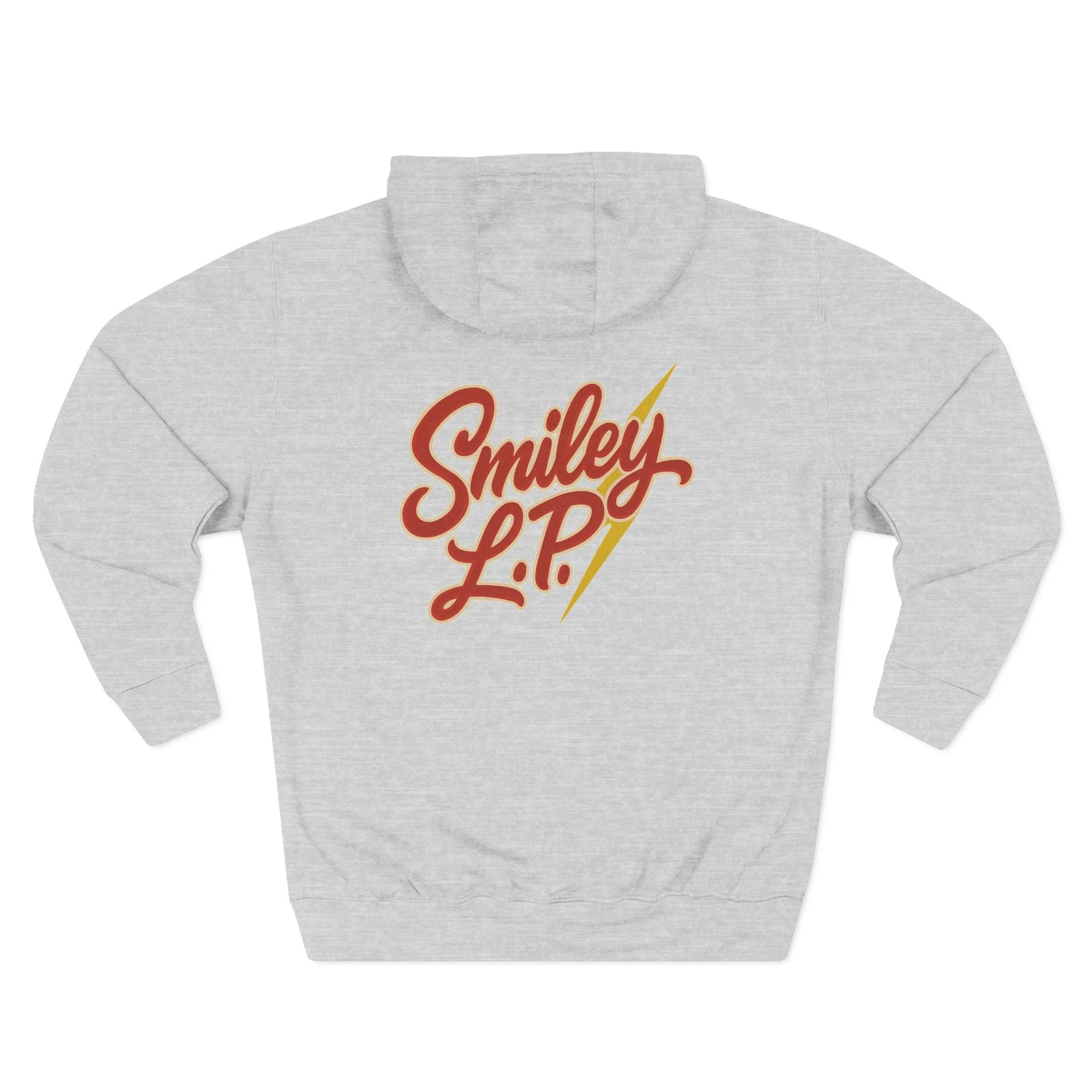 Smiley L.P. Red Bolt Hoodie - Image 4
