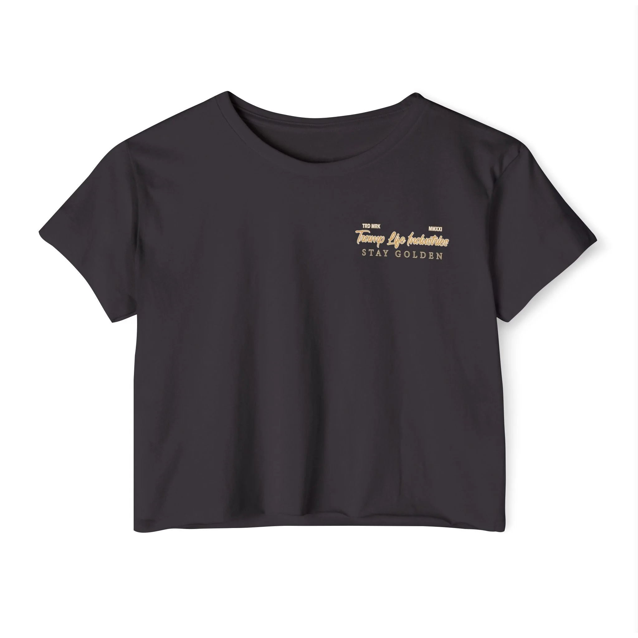 Stay Golden Crop Top - Image 2