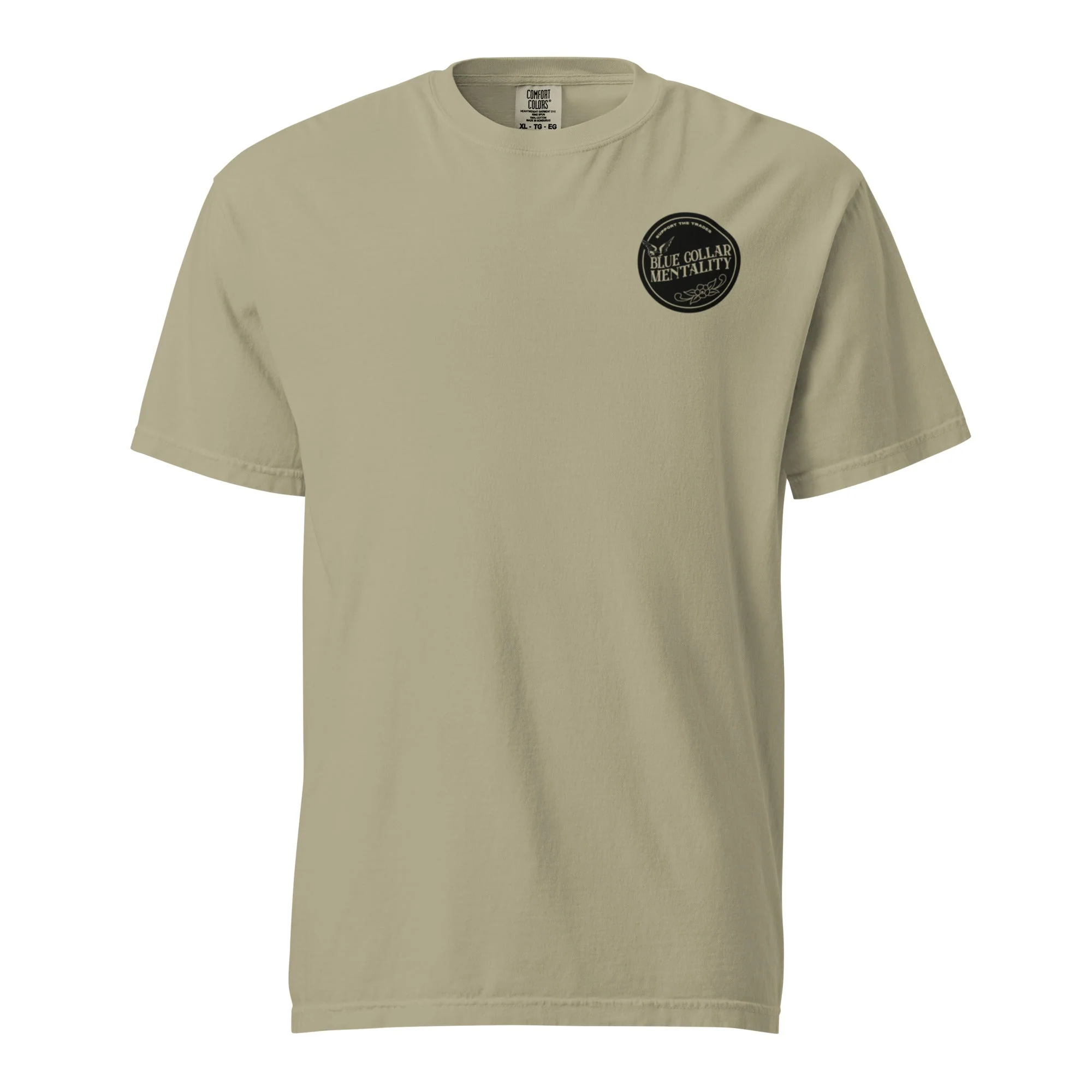 Support Blue collar mentality heavyweight t-shirt - Image 13
