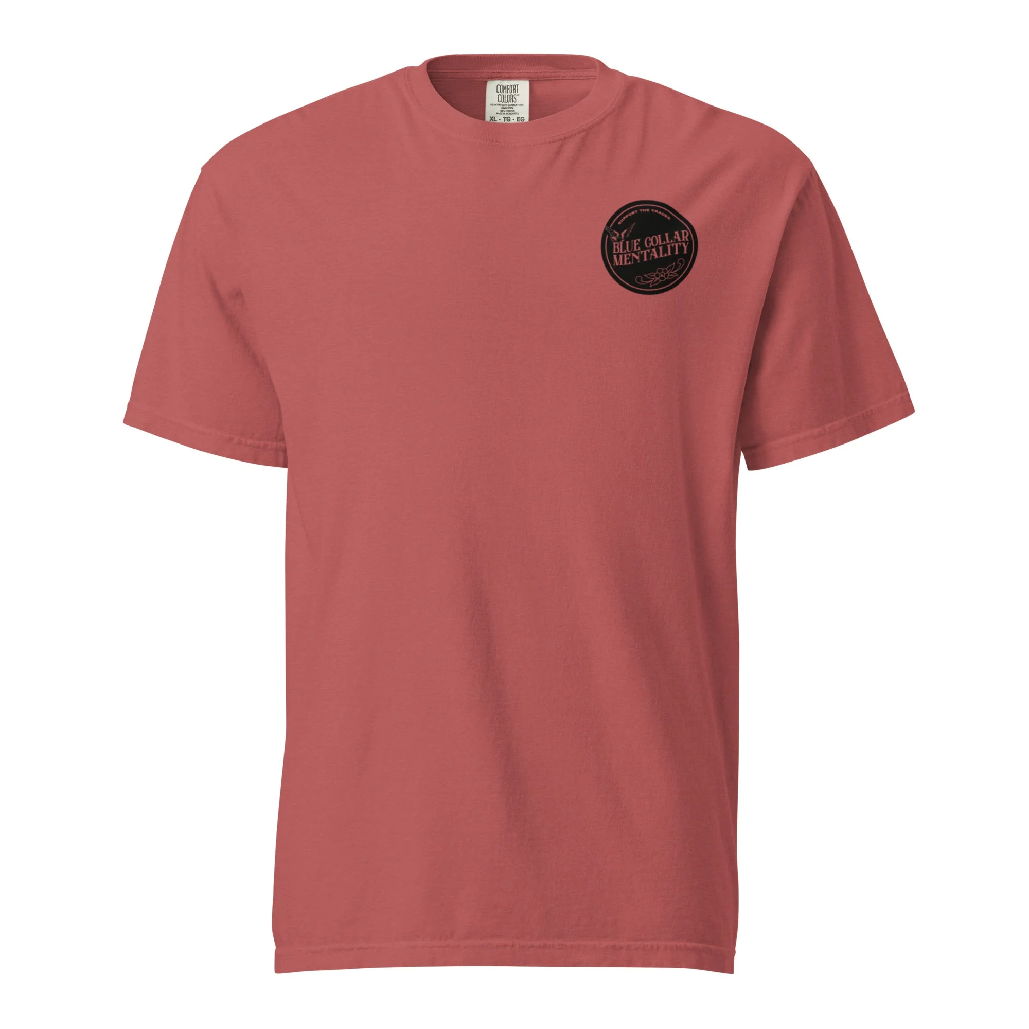 Support Blue collar mentality heavyweight t-shirt - Image 6
