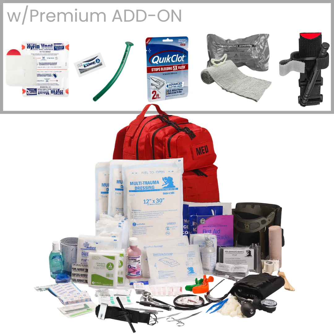 Tactical Trauma & First Aid Backpack w/Adv Bleeding Control - Image 23