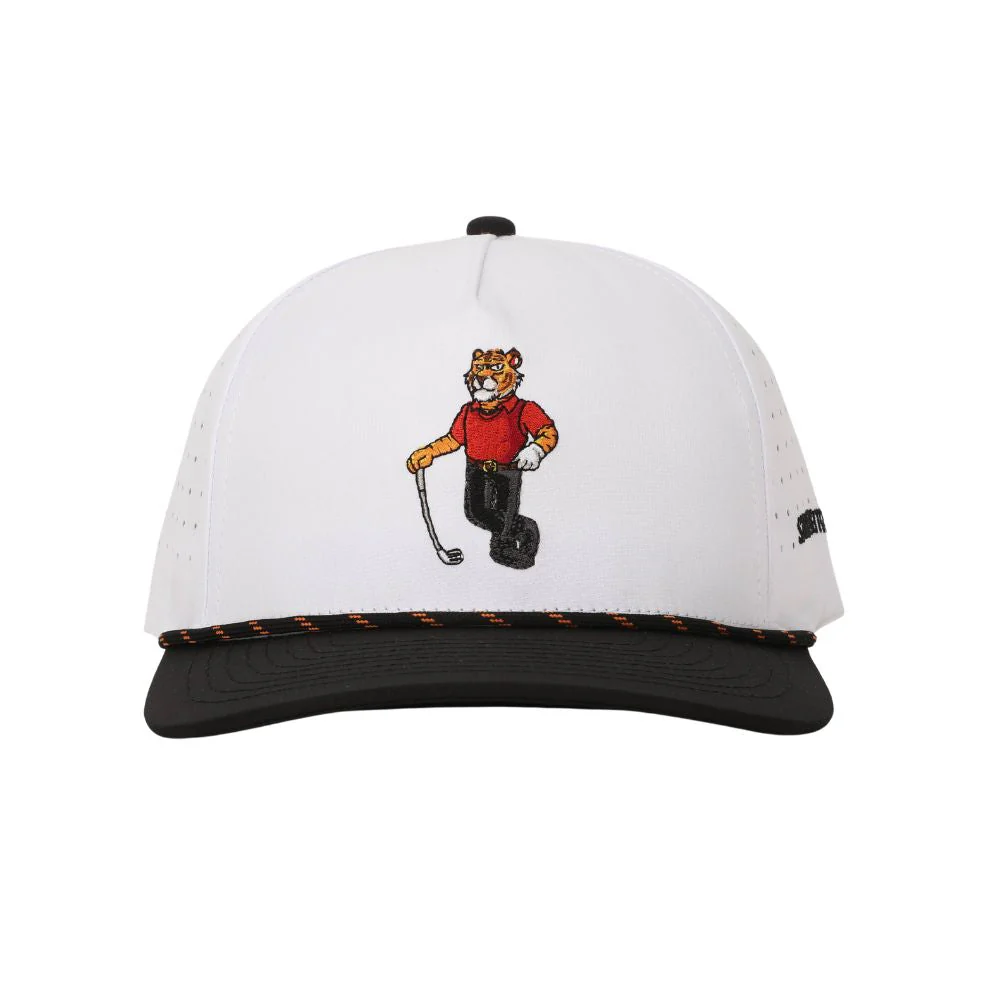 Tiger Black Golf Rope Hat - Image 5