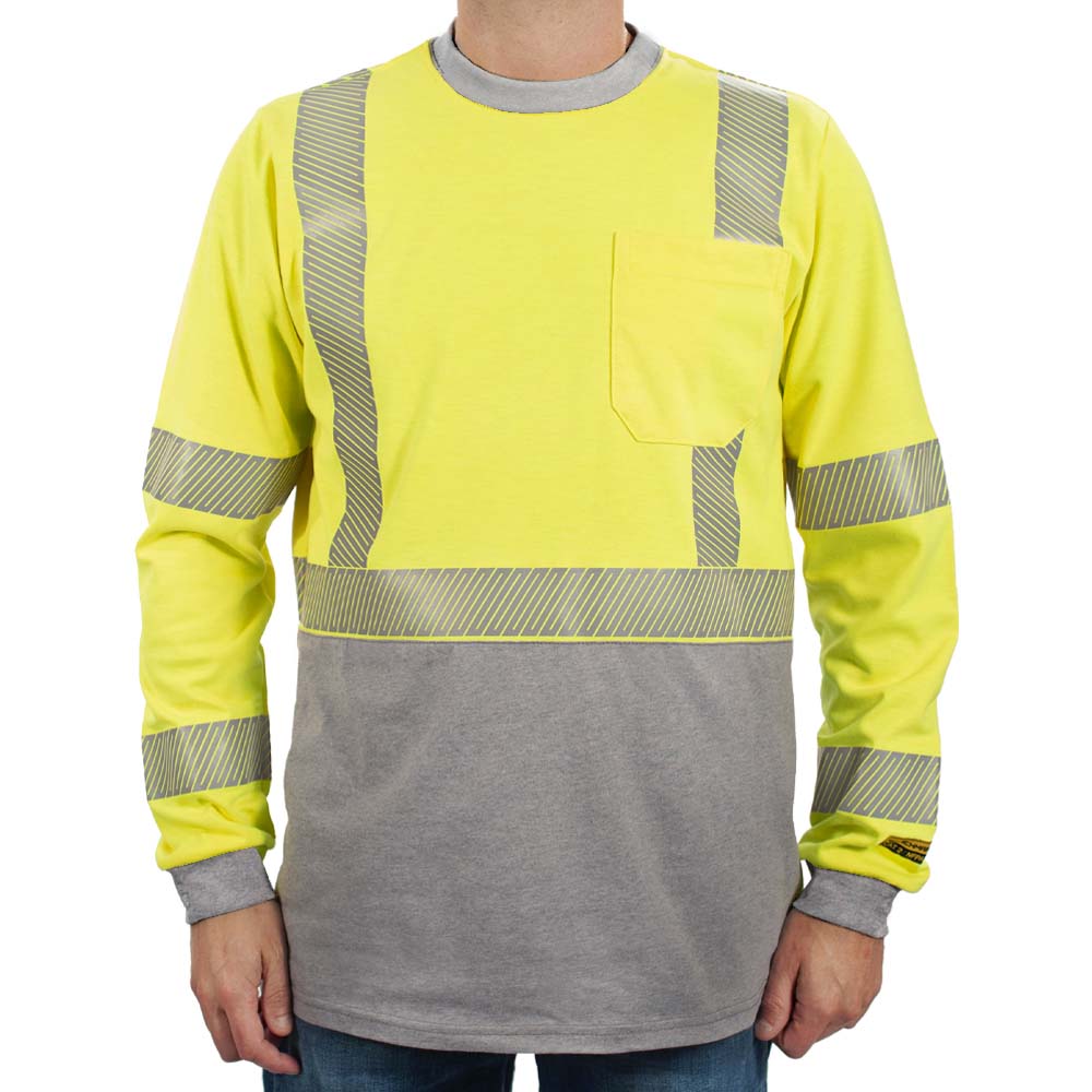 "Tracer" Hi Visibility Flame Resistant T-Shirt - Image 4