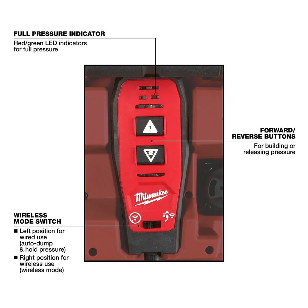 M18 FORCE LOGIC 10,000psi Hydraulic Pump Kit - Image 5