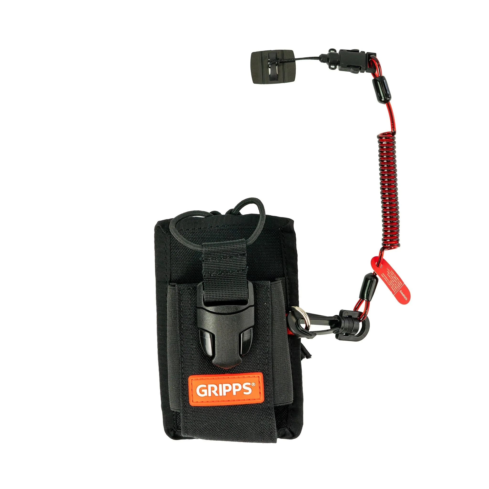 Adjustable Two-Way Radio Holster with Coil E-Tether & E-Catch - 0.5kg / 1.1lb - Image 3
