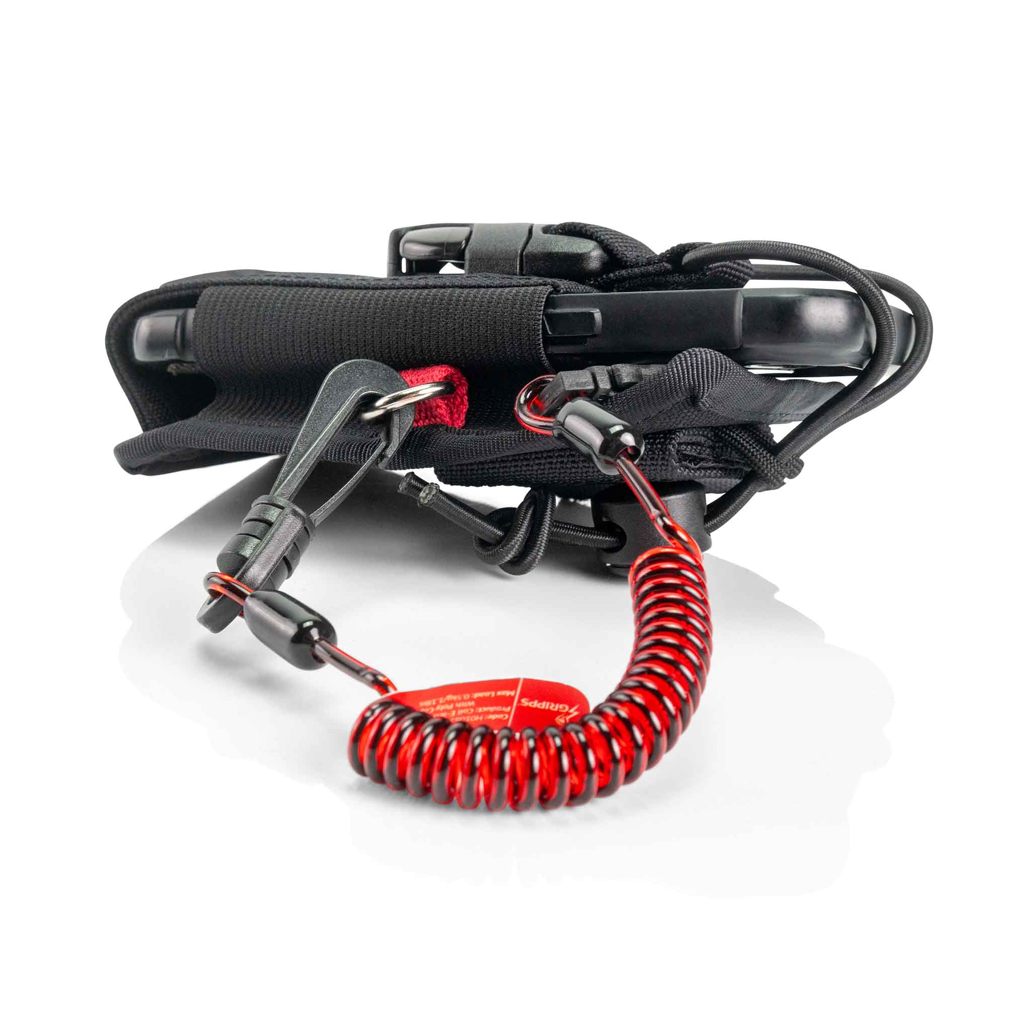 Adjustable Two-Way Radio Holster with Coil E-Tether & E-Catch - 0.5kg / 1.1lb - Image 4