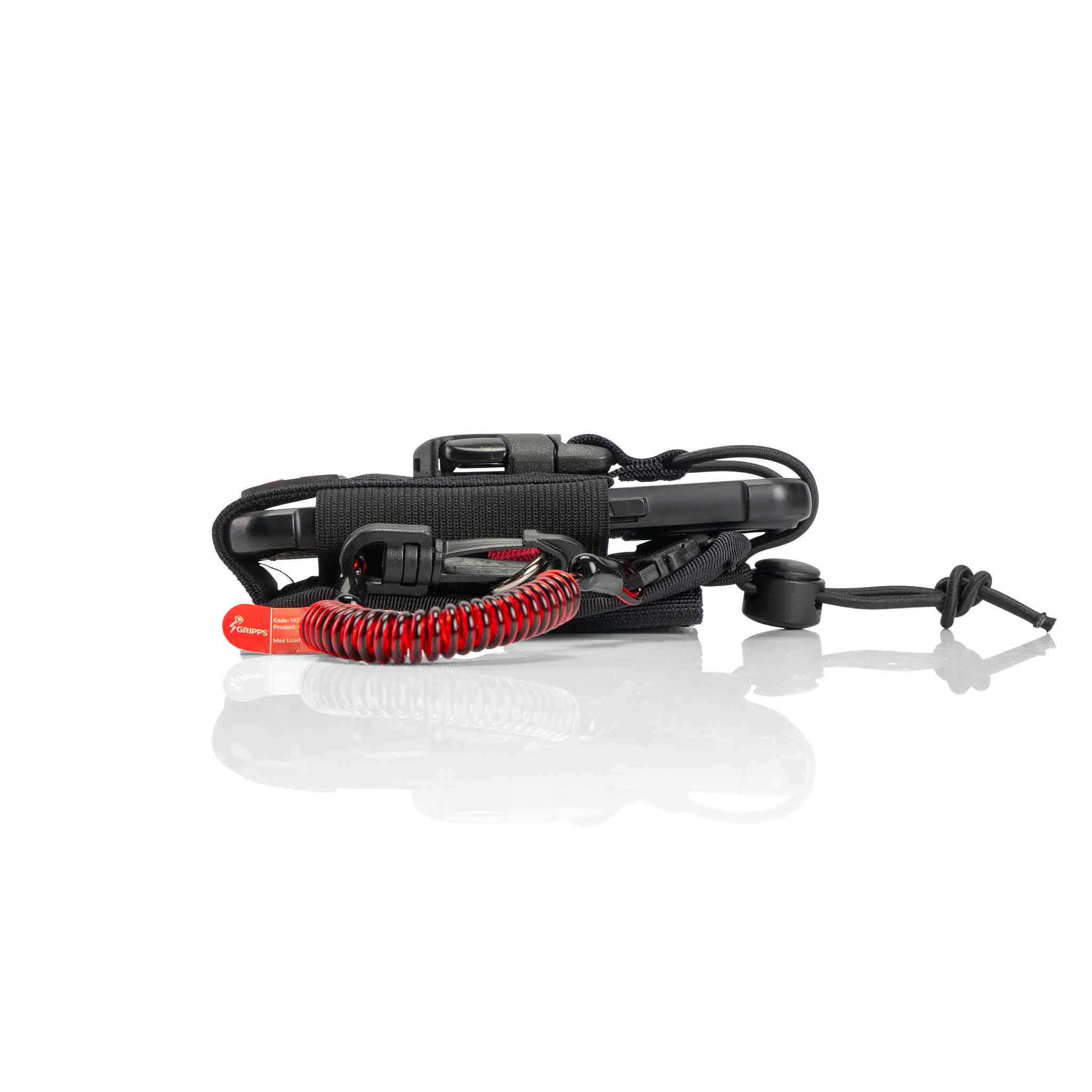 Adjustable Two-Way Radio Holster with Coil E-Tether & E-Catch - 0.5kg / 1.1lb - Image 6