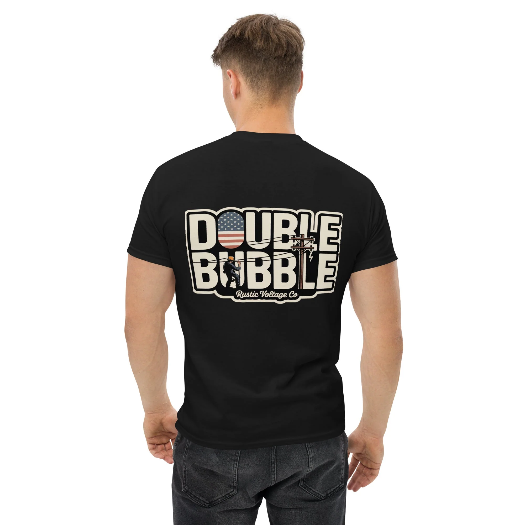 Unisex Classic Double Bubble Tee - Image 2
