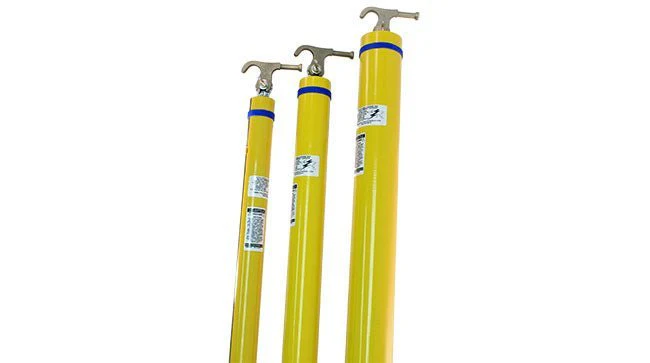 Utility Solutions 35' BLUE STRIPE Hot Stick - USTS-035 - Image 2