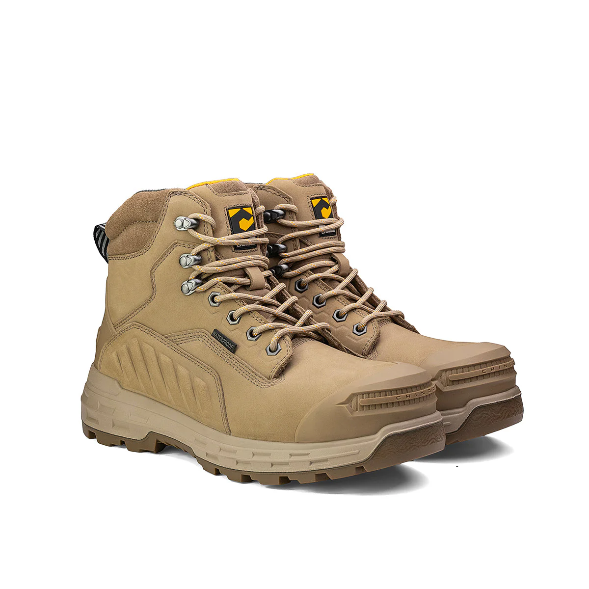 Wildwood 6” Waterproof Composite Toe Boot - Stone - Made in USA - Image 5