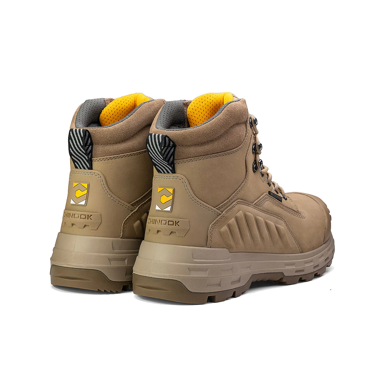 Wildwood 6” Waterproof Composite Toe Boot - Stone - Made in USA - Image 6