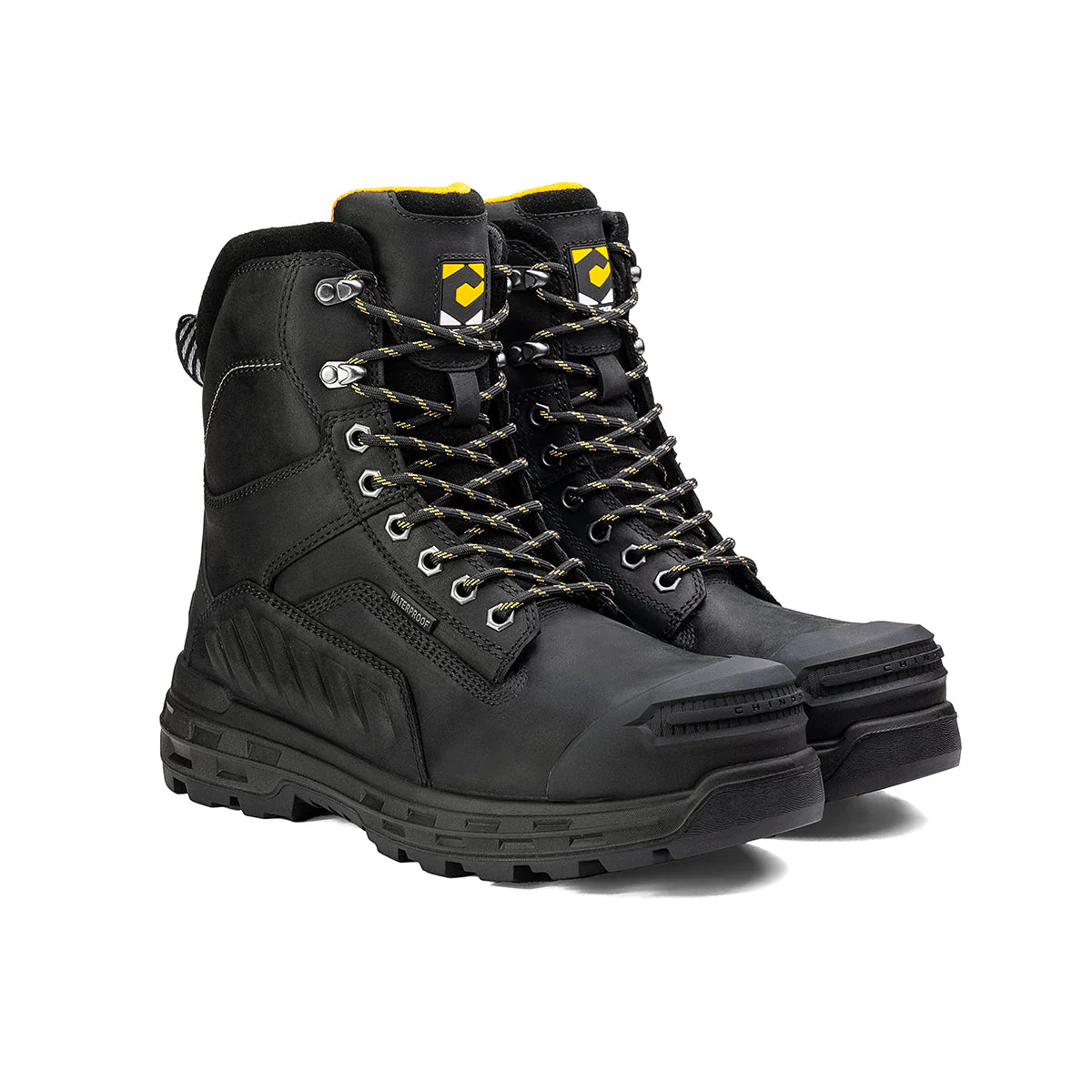 Wildwood 8” Waterproof Composite Toe Black Boot - Made in USA - Image 5