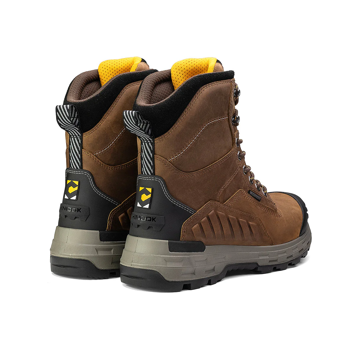 Wildwood 8” Waterproof Composite Toe Brown Boot - Made in USA - Image 6