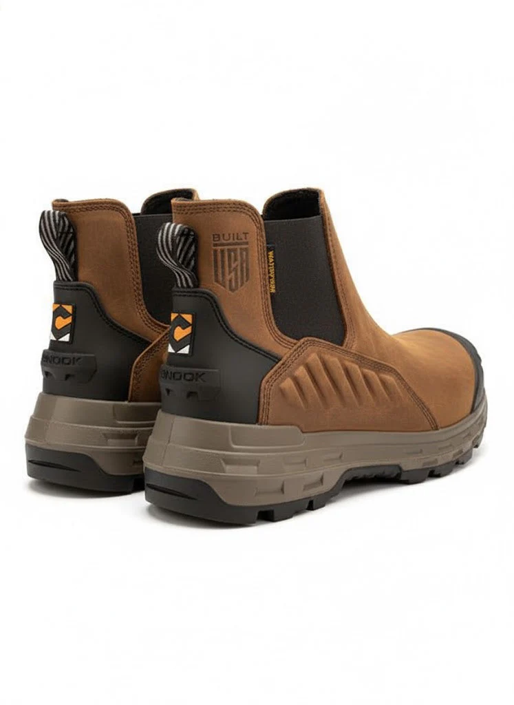 Wildwood Chelsea WP CT Brown Work Boot-USA MADE - Image 3
