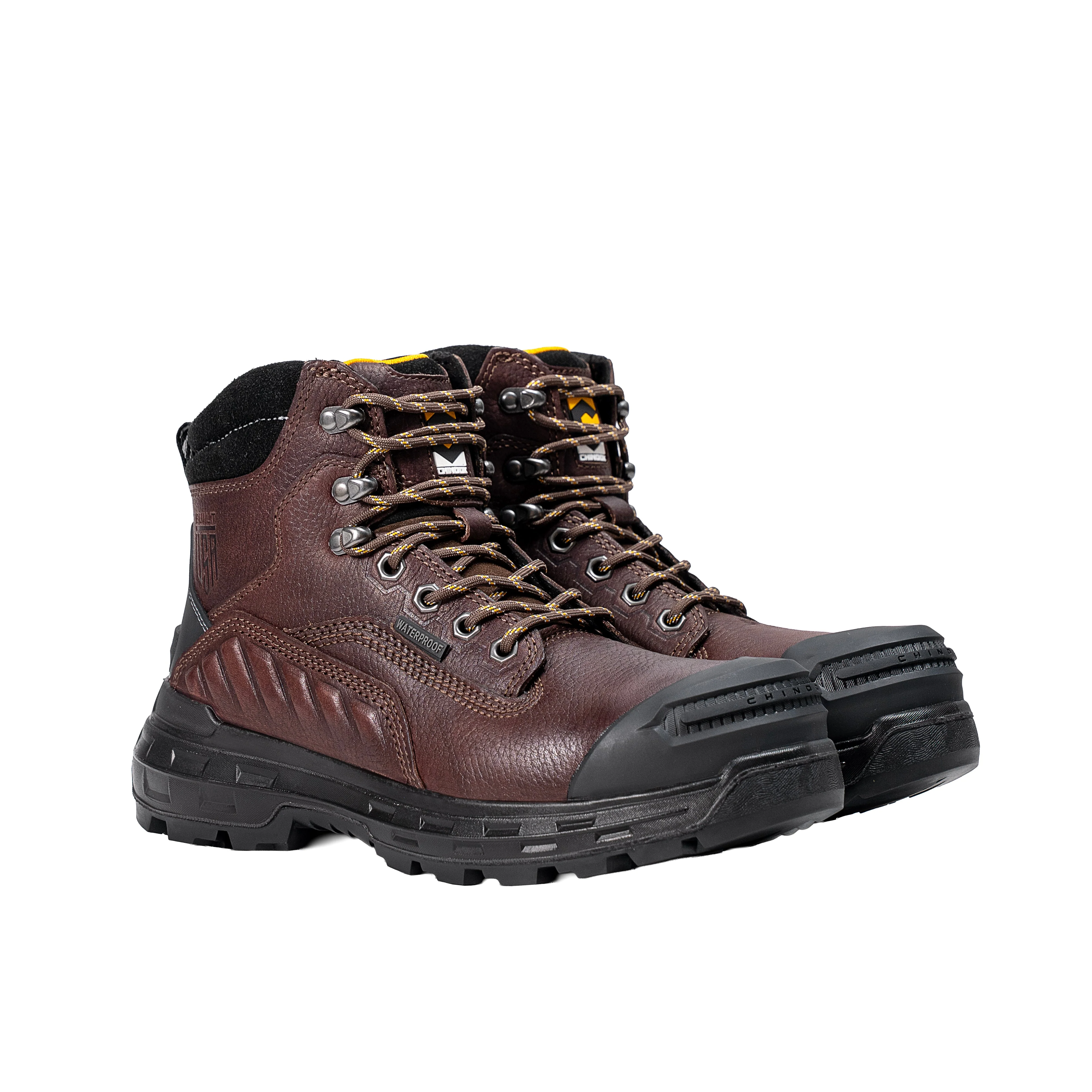 Wildwood Waterproof Composite Toe Red Brown Boot - Made in USA - Image 4