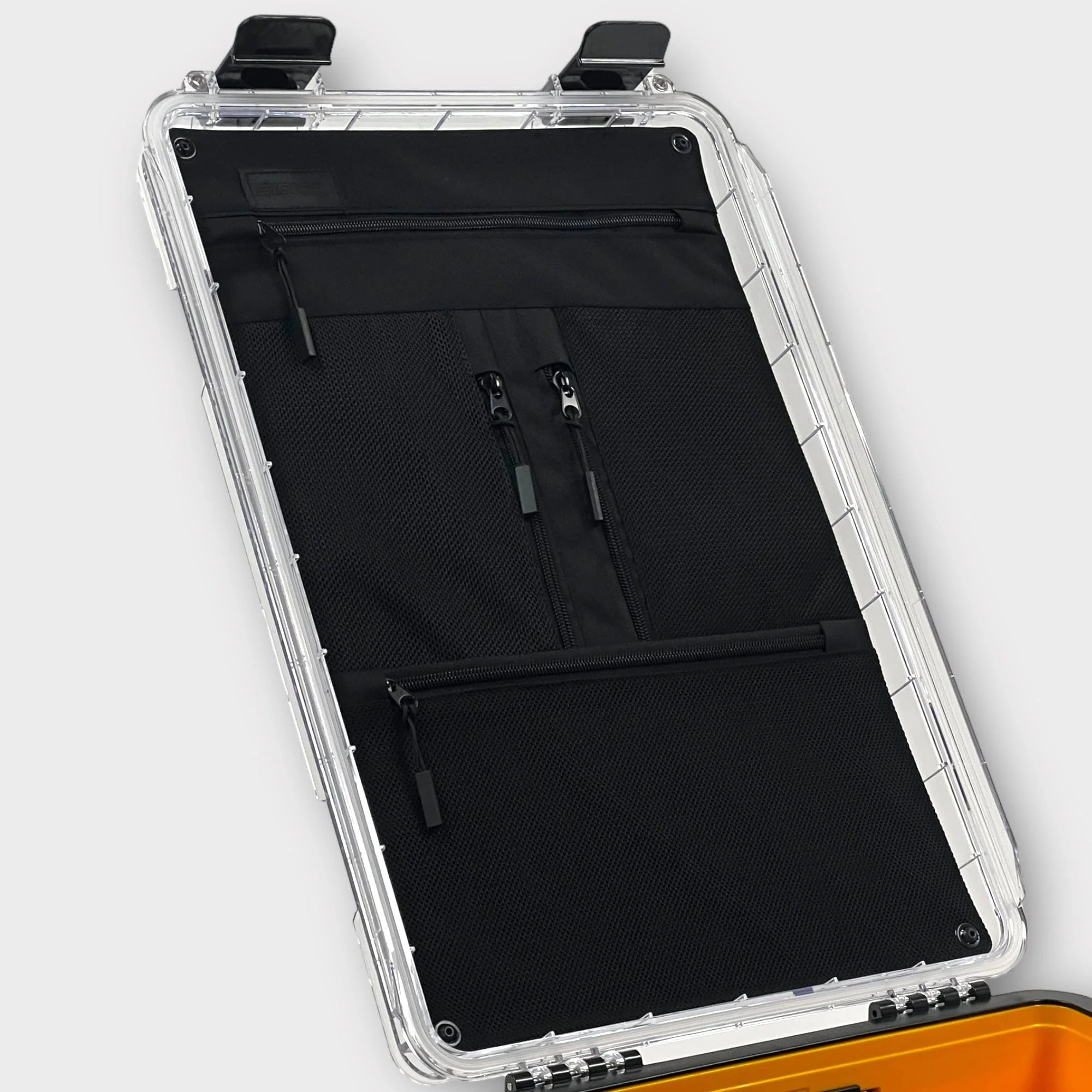 Water Resistant Lid with Zipper Pouch - Image 2